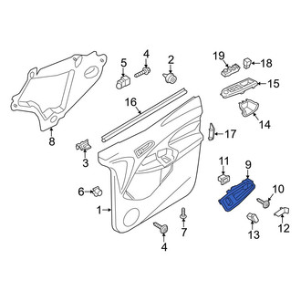 Ford OE - Front Left Inner Interior Door Handle