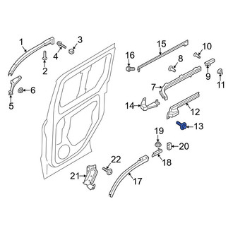 Ford OE - Door Check Cover Screw