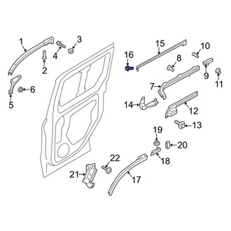 Ford OE - Sliding Door Track Screw