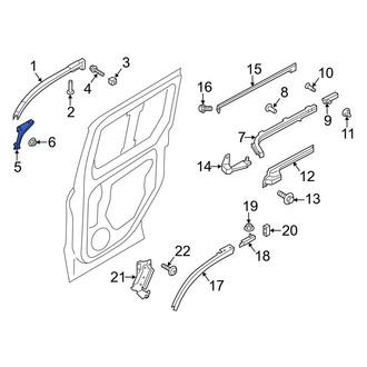 Ford OE - Left Upper Sliding Door Roller