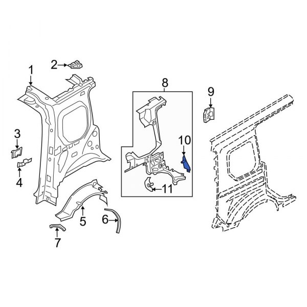 Quarter Panel Seal