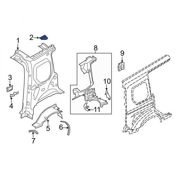 Quarter Panel Reinforcement