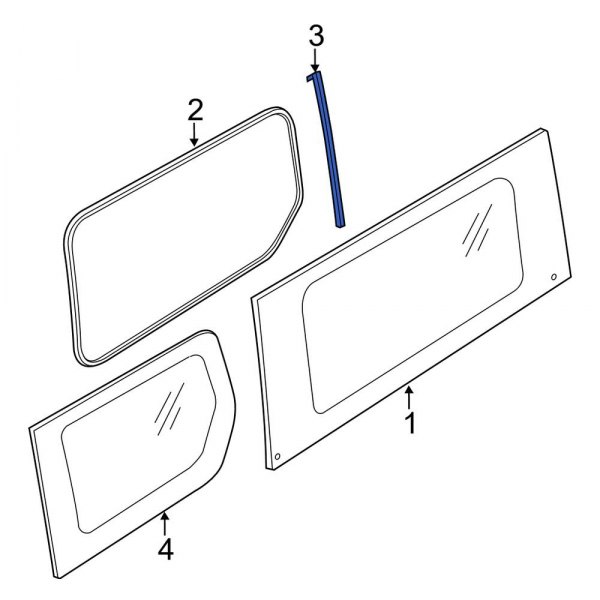 Quarter Panel Reveal Molding