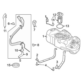 Ford OE - Fuel System Components