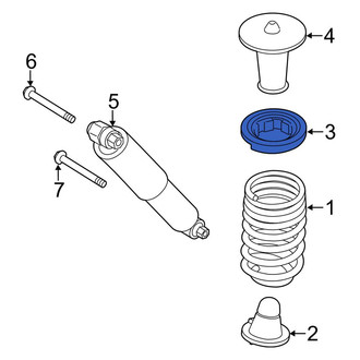 Ford OE - Rear Upper Coil Spring Insulator