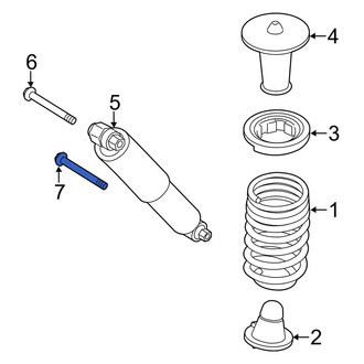 Ford OE - Lower Suspension Shock Absorber Bolt