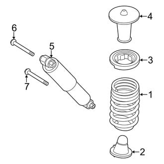 Ford OE - Rear Suspension - Suspension Components