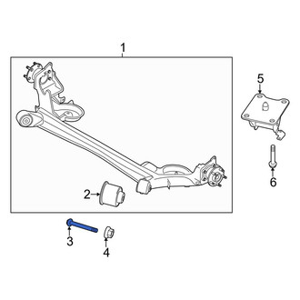Ford OE - Beam Axle Bolt