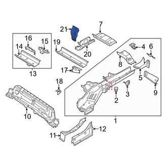 Ford OE - Spare Tire Bracket