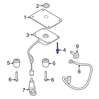 Ford OE - Frame Side Member Rivet