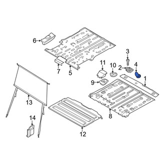 Ford OE - Floor Sill Cap