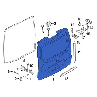 Ford OE - Rear Liftgate