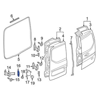 Ford OE - Door Check Bracket