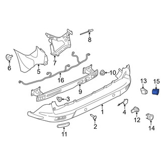 Ford OE - Rear Left Outer Parking Aid Sensor Housing