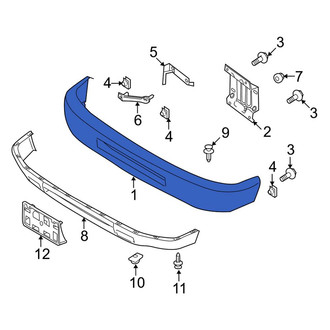 Ford OE - Front Bumper Face Bar