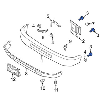 Ford OE - Bumper Face Bar Bolt