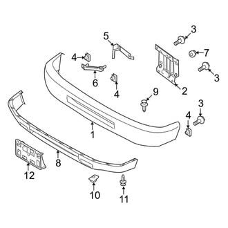 Ford OE - Front Bumper - Bumper & Components (Cutaway / Cutaway Van)
