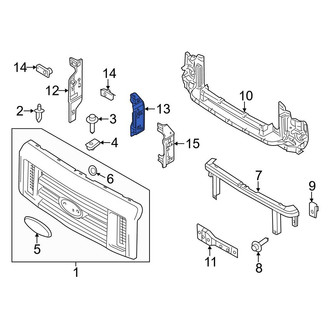 Ford OE - Lower Grille Bracket