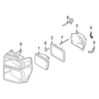Ford OE - Headlight Adjusting Screw