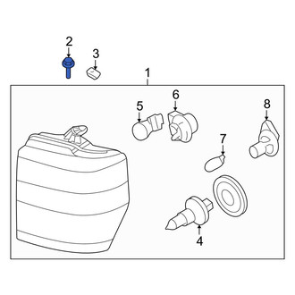 Ford OE - Headlight Mounting Screw