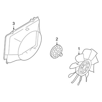 Ford OE - Cooling Fan