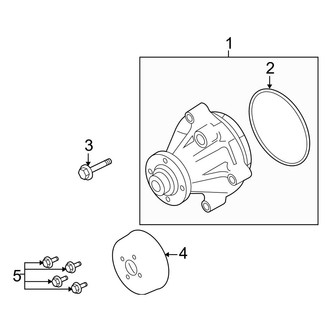 Ford OE - Cooling - Water Pump