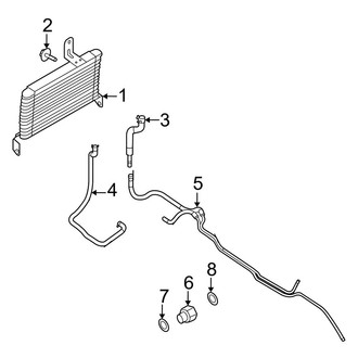 Ford OE - Cooling - Trans Oil Cooler