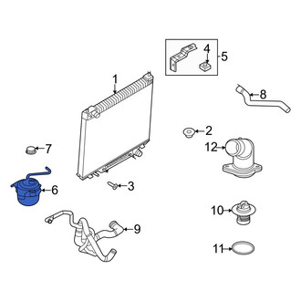 Ford OE - Engine Coolant Reservoir