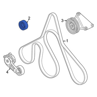 Ford OE - Accessory Drive Belt Idler Pulley