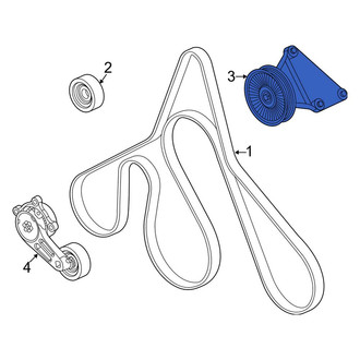 Ford OE - Accessory Drive Belt Idler Pulley
