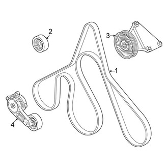 Ford OE - Cooling - Belts & Pulleys (Cutaway Van 6.2L)