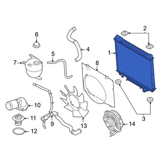 Ford OE - Radiator