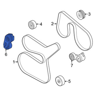 Ford OE - Accessory Drive Belt Tensioner Assembly