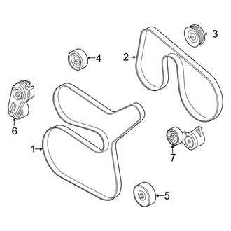 Ford OE - Cooling - Belts & Pulleys (Cutaway Van)