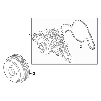 Ford OE - Cooling - Water Pump (Cutaway Van)