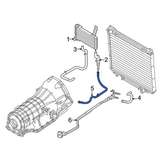 Ford OE - Automatic Transmission Oil Cooler Hose