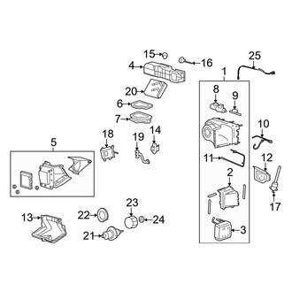 Ford OE - HVAC System Wiring Harness