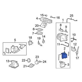 Ford OE - Front HVAC Unit Case Cover