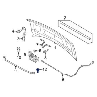 Ford OE - Air Bag Impact Sensor Screw