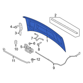 Ford OE - Front Hood Panel