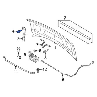 Ford OE - Hood Hinge Bolt