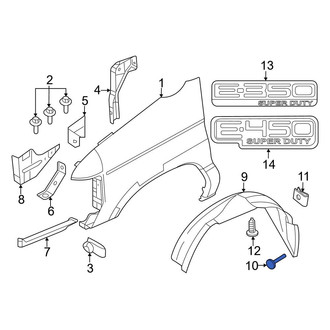Ford OE - Fender Liner Screw
