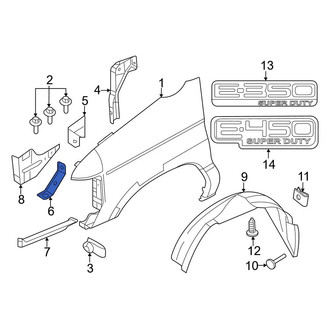 Ford OE - Front Inner Fender Bracket