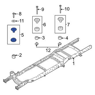 Ford OE - Upper Body Mount Cushion