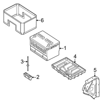 Ford OE - Electrical - Battery (Main, Battery)