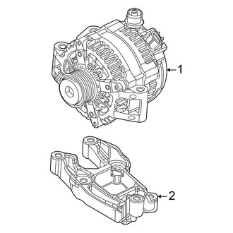 Ford OE - Electrical - Alternator (Cutaway Van 6.2L)
