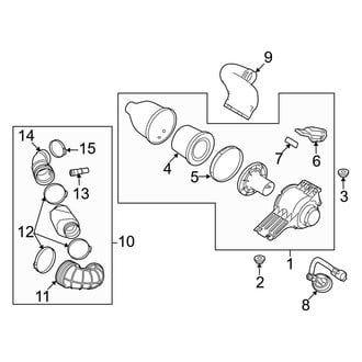 Ford OE - Engine - Air Inlet
