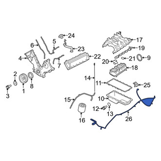 Ford OE - Engine Wiring Harness