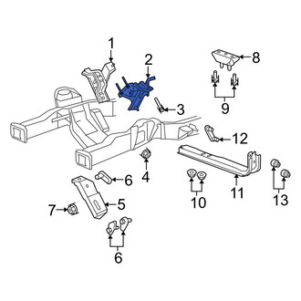 Ford OE - Left Engine Mount