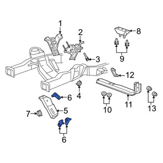 Ford OE - Engine Mount Bolt